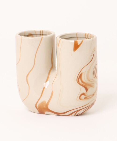 a.depeche（アデペシュ）の「【a.depeche/アデペシュ】歯ブラシスタンド　eclat toothbrush stand strata　おしゃれなギフトに最適！（インテリア雑貨・レディース・オレンジ・FREE）」の7枚目の写真