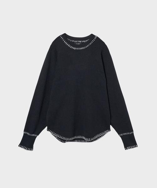贈り物 soduk/スドーク】thermal pullover/ニット（ニット knit トップス