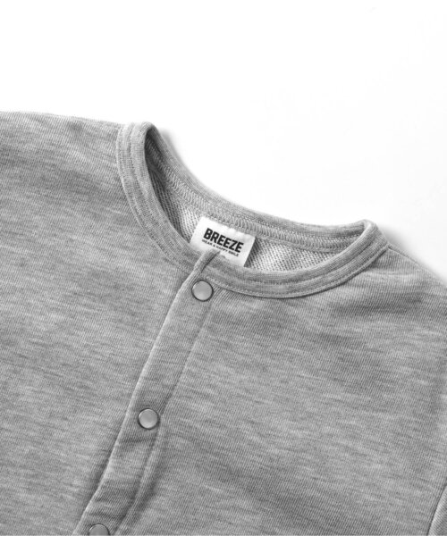 BREEZE（ブリーズ）の「【プチフォーマルとしても！】ベーシックカーディガン（カーディガン/ボレロ・キッズ・ブラック/グレー・90/100/110/120/130）」の7枚目の写真
