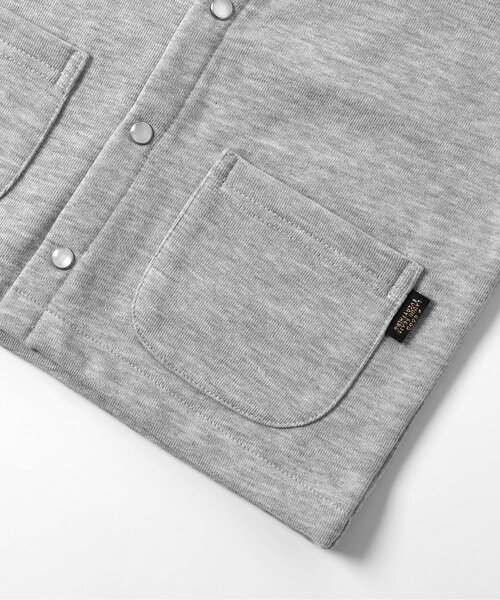 BREEZE（ブリーズ）の「【プチフォーマルとしても！】ベーシックカーディガン（カーディガン/ボレロ・キッズ・ブラック/グレー・90/100/110/120/130）」の4枚目の写真