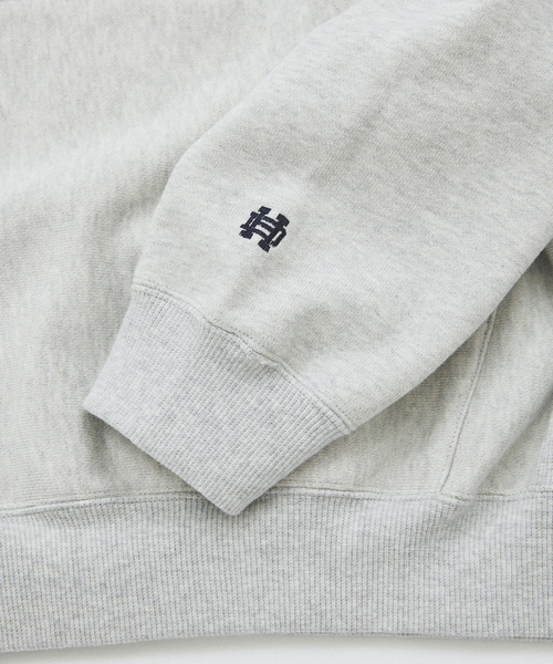 JOURNAL STANDARD(ジャーナルスタンダード)の「東野デニム × JOURNAL STANDARD / HOODIE(パーカー・メンズ・ライトグレー/グレー・MEDIUM/SMALL/LARGE)」の4枚目の写真
