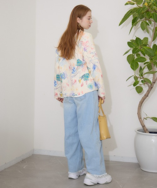 Paradise Picnic(パラダイスピクニック)の「カラープリントニット(ニット/セーター・レディース・その他2/その他1/その他3・FREE)」の5枚目の写真