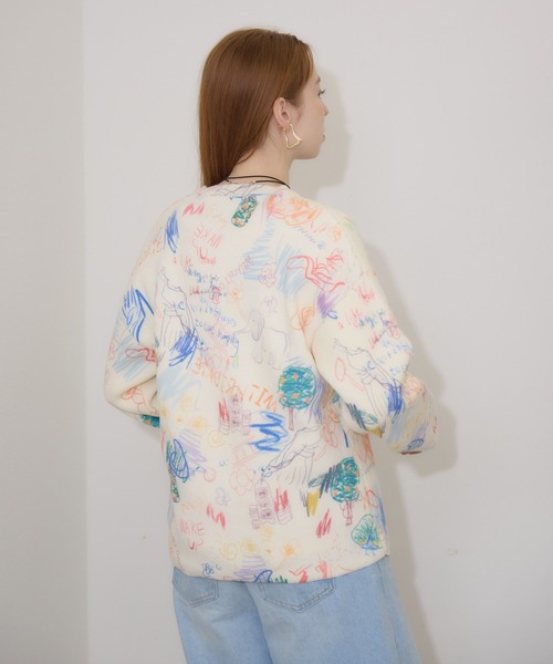 Paradise Picnic(パラダイスピクニック)の「カラープリントニット(ニット/セーター・レディース・その他2/その他1/その他3・FREE)」の11枚目の写真