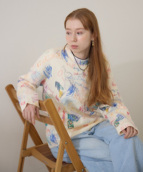 Paradise Picnic(パラダイスピクニック)の「カラープリントニット(ニット/セーター・レディース・その他2/その他1/その他3・FREE)」の12枚目の写真