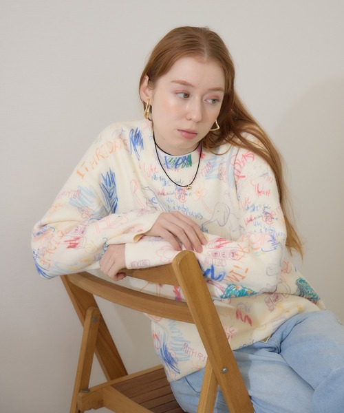 Paradise Picnic(パラダイスピクニック)の「カラープリントニット(ニット/セーター・レディース・その他2/その他1/その他3・FREE)」の18枚目の写真