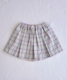 coto cotte（コトコト）の「CK柄 プリーツスカート パンツ（スカート）」