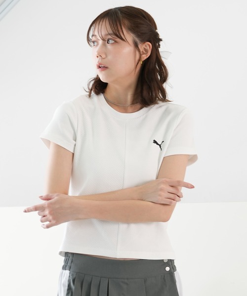 セール】PUMA/プーマ ミニTシャツ/ショート丈 631805（Tシャツ