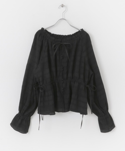 KBF(ケイビーエフ)の「2WAYオフショルブラウス(シャツ/ブラウス・レディース・グリーン系その他/ブラック/オフホワイト・ONE)」の21枚目の写真