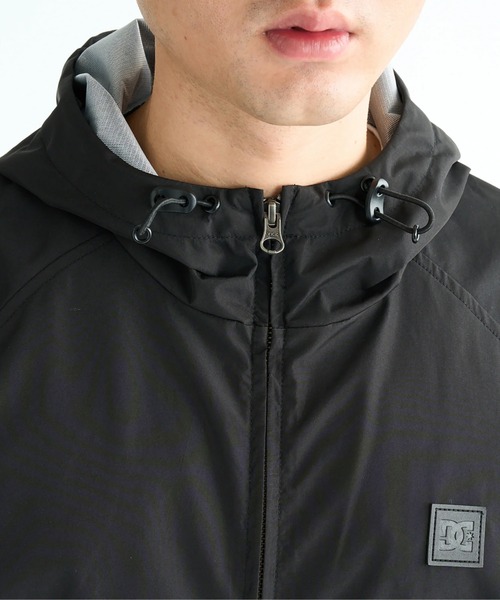 DC SHOES（ディーシーシューズ）の「25 WR HOOD JACKET/DCナイロンジャケット（ブルゾン・メンズ・ブラック/カーキ・X-LARGE/LARGE/MEDIUM）」の4枚目の写真