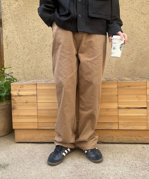 B.R.U(ブル)の「ツイルスタンダードストレートパンツ(その他パンツ・メンズ・アイボリー/ブラック/ベージュ・FREE)」の15枚目の写真
