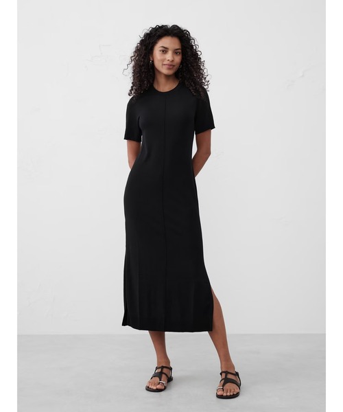 バナナリパブリック バナリパ ニットワンピース　S セール】BANANA REPUBLIC FACTORY STORE 日本限定 ニットマキシ