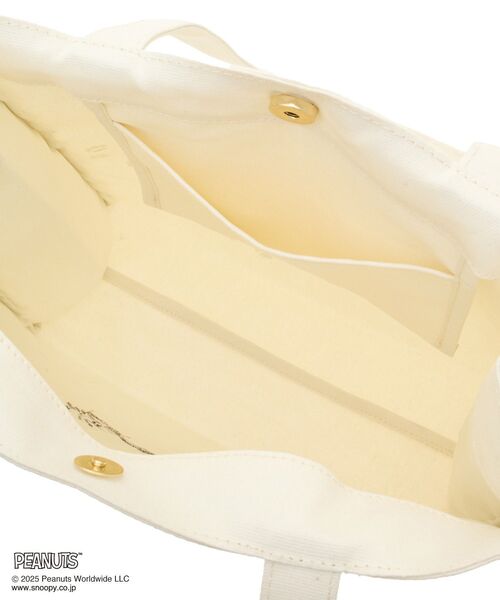 SNOOPYandWOODSTOCK スクエアトート（トートバッグ）｜Maison de FLEUR（メゾンドフルール）