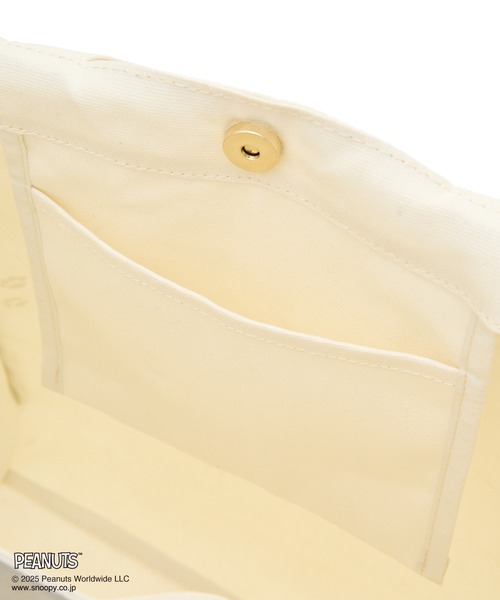 SNOOPYandWOODSTOCK スクエアトート（トートバッグ）｜Maison de FLEUR（メゾンドフルール）