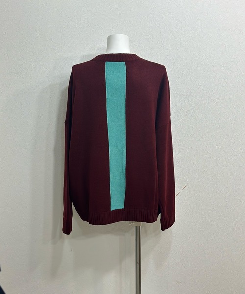 Canaco_（カナコ）の「canaco_xyumasuda TIGER PULLOVER KNIT（ニット/セーター・レディース・ブラック/ワイン・FREE）」の6枚目の写真
