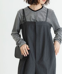 URBAN RESEARCH | ベロアボーダーシャーリングカットソー(Tシャツ/カットソー)