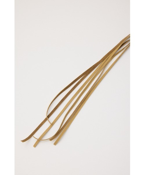 LAGUA GEM(ラグアジェム)の「FRINGE RING ベルト(ベルト・レディース・ブラウン/ダークカーキ・FREE)」の8枚目の写真