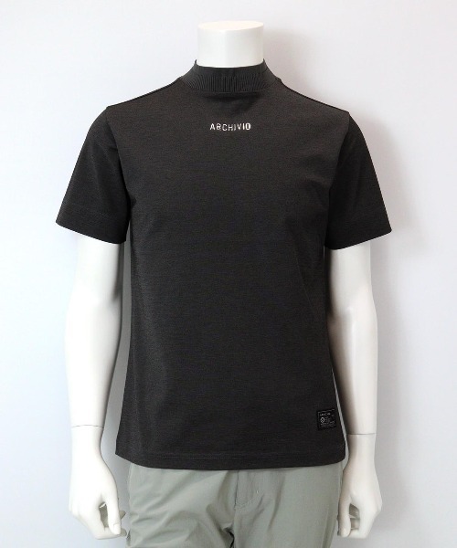 archivio(アルチビオ)の「<MENS>メタルロゴハイネックプルオーパー(Tシャツ/カットソー・メンズ・ホワイト/ネイビー/グリーン/グレー・L/M/LL)」の3枚目の写真