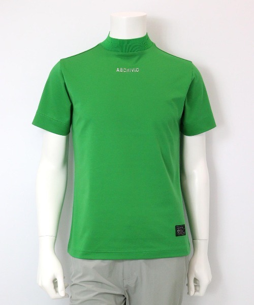 archivio(アルチビオ)の「<MENS>メタルロゴハイネックプルオーパー(Tシャツ/カットソー・メンズ・ホワイト/ネイビー/グリーン/グレー・L/M/LL)」の4枚目の写真