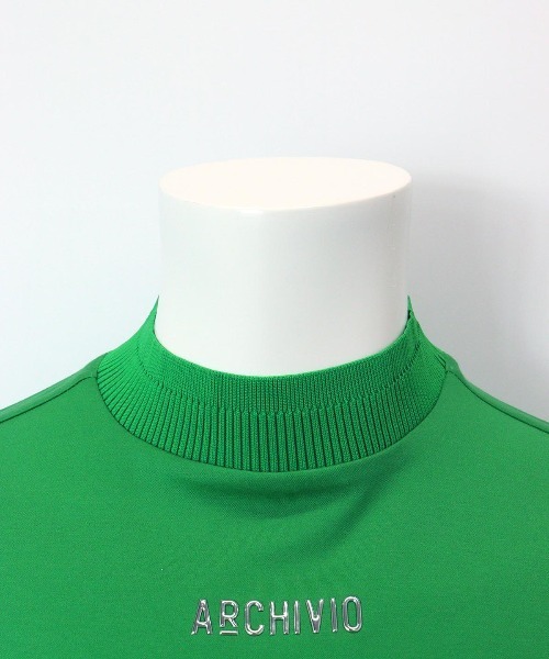 archivio(アルチビオ)の「<MENS>メタルロゴハイネックプルオーパー(Tシャツ/カットソー・メンズ・ホワイト/ネイビー/グリーン/グレー・L/M/LL)」の11枚目の写真