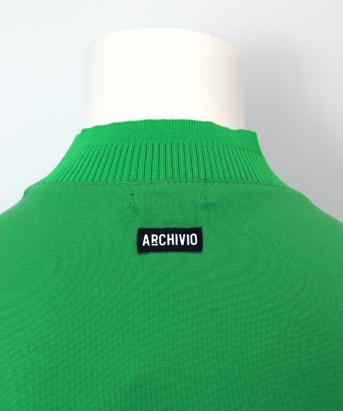 archivio(アルチビオ)の「<MENS>メタルロゴハイネックプルオーパー(Tシャツ/カットソー・メンズ・ホワイト/ネイビー/グリーン/グレー・L/M/LL)」の12枚目の写真