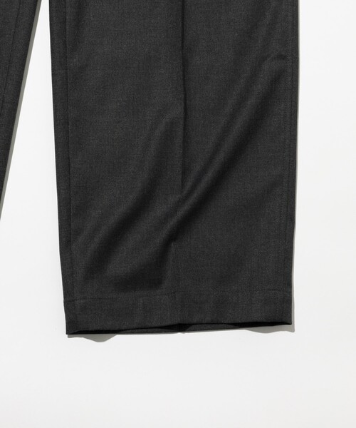 RED KAP（レッドキャップ）の「RED KAP/レッドキャップ 別注 SMU PT-38 SETUP 2TUCK WIDE TR PANTS/リラックスフィット（スラックス・メンズ・ブラック系/チャコール・LARGE/MEDIUM）」の3枚目の写真