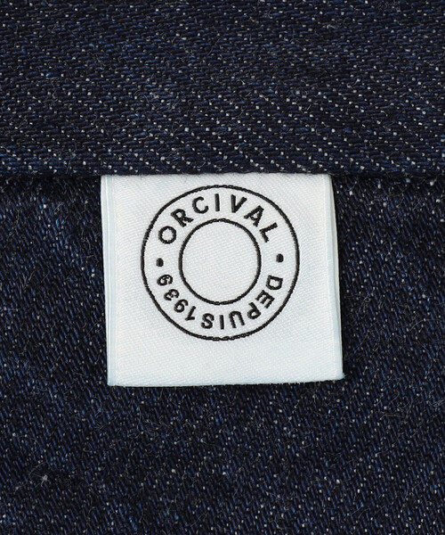 ORCIVAL（オーシバル）の「ORCIVAL | 立体裁断ワイドデニムパンツ MEN（デニムパンツ・メンズ・インディゴブルー・5/4）」の12枚目の写真