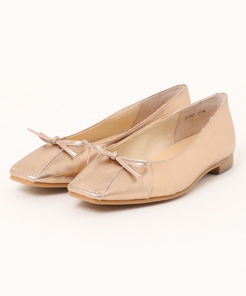 tsumori chisato WALK（ツモリチサトウォーク）の「リボンモチーフスクエアトゥカッターパンプス（パンプス・レディース・ブラック/シルバー/ゴールド・22.5cm/23.5cm/24.5cm/23.0cm/24.0cm）」の3枚目の写真