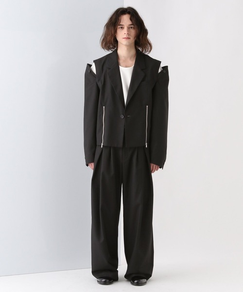 【定価以下】 HARE ハレ ロングタックワイドトラウザー HARE｜ロングタックワイドトラウザー | Rakuten Fashion(楽天