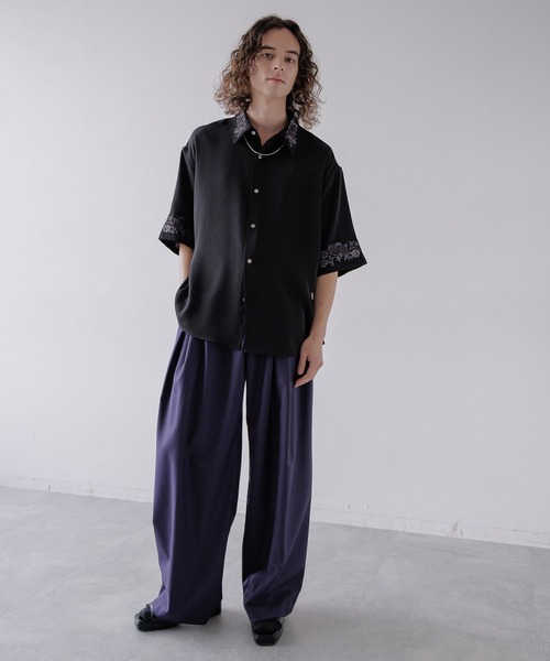 【定価以下】 HARE ハレ ロングタックワイドトラウザー HARE｜ロングタックワイドトラウザー | Rakuten Fashion(楽天