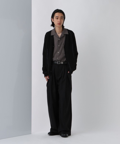【定価以下】 HARE ハレ ロングタックワイドトラウザー HARE｜ロングタックワイドトラウザー | Rakuten Fashion(楽天