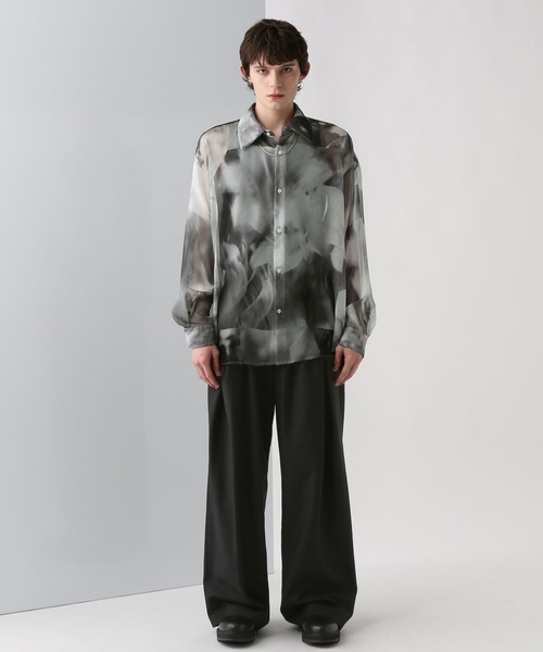 【定価以下】 HARE ハレ ロングタックワイドトラウザー セール】【SET UP対応】ロングタックワイドトラウザー(HARE