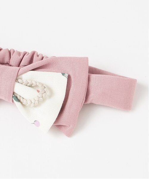 petit main（プティマイン）の「なりきり和風リボンヘアバンド（ヘアバンド・キッズ・レッド/ライトピンク・F）」の4枚目の写真