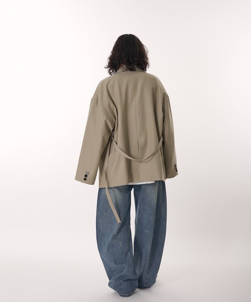 MUHET(ミュエータ)の「assorted tailored jacket / アソートテーラードジャケット(テーラードジャケット・レディース・チャコールグレー/ベージュ/キャメル/ネイビー/ブラウン/ブラウン系その他・FREE)」の11枚目の写真