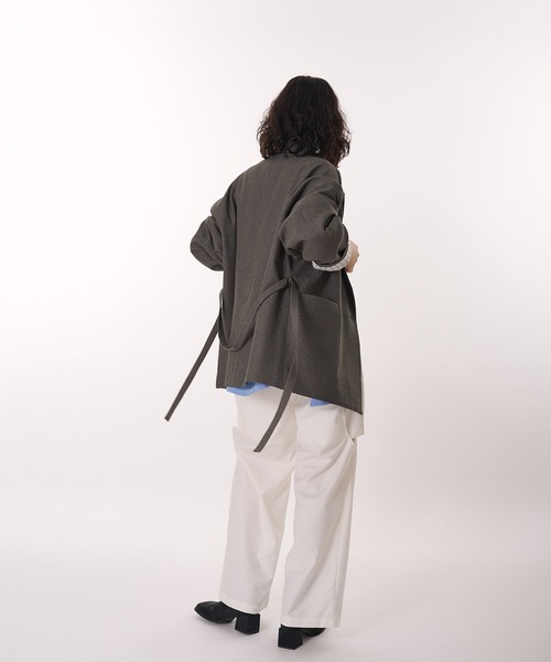 MUHET(ミュエータ)の「assorted tailored jacket / アソートテーラードジャケット(テーラードジャケット・レディース・チャコールグレー/ベージュ/キャメル/ネイビー/ブラウン/ブラウン系その他・FREE)」の16枚目の写真