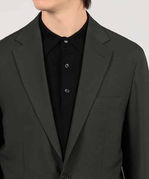 セール】Super130'sウール シングルブレステッド2Bジャケット DRAGO