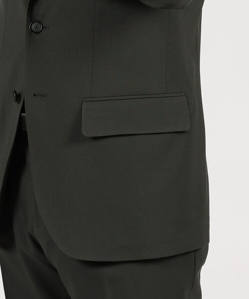 TOMORROWLAND （トゥモローランド）の「Super130'sウール シングルブレステッド2Bジャケット DRAGO（テーラードジャケット・メンズ・キャメル/チャコールグレー/カーキ/ネイビー・48/50/52/54/42/44/46）」の14枚目の写真