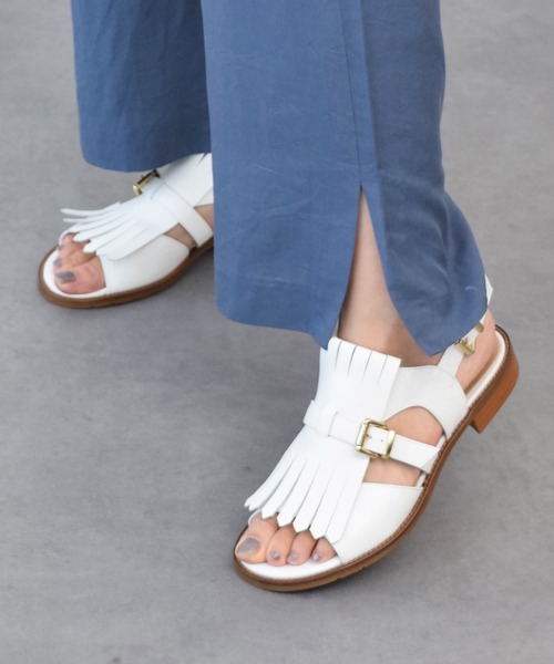 【Luca Grossi】ラウンドトウローヒールキルトバックバンド(L52000)