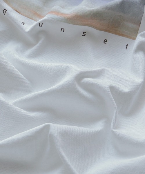 etoll.(エトル)の「デザインプリントBIGシルエットTシャツ(Tシャツ/カットソー・レディース・ブラック/オフホワイト・M)」の22枚目の写真