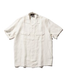 BEAMS PLUS | リネン オープンカラー シャツ(シャツ/ブラウス)