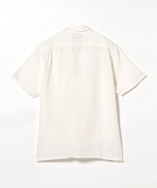 美品　beamsプラス　リネンオープンカラーシャツ BEAMS+ シャツ リネン オープンカラー メンズ : ZOZOTOWN Yahoo