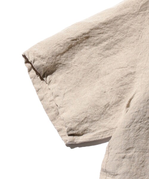 BEAMS PLUS（ビームスプラス）の「リネン オープンカラー シャツ（シャツ/ブラウス・メンズ・サックスブルー/ホワイト/ベージュ・S/L/XL/M）」の15枚目の写真