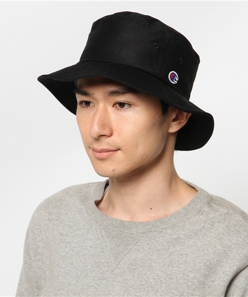 Champion（チャンピオン）の「【Champion】バケットハット（ハット・メンズ・ブラック/ネイビー/ホワイト/ブルー/オリーブ・フリー）」の12枚目の写真