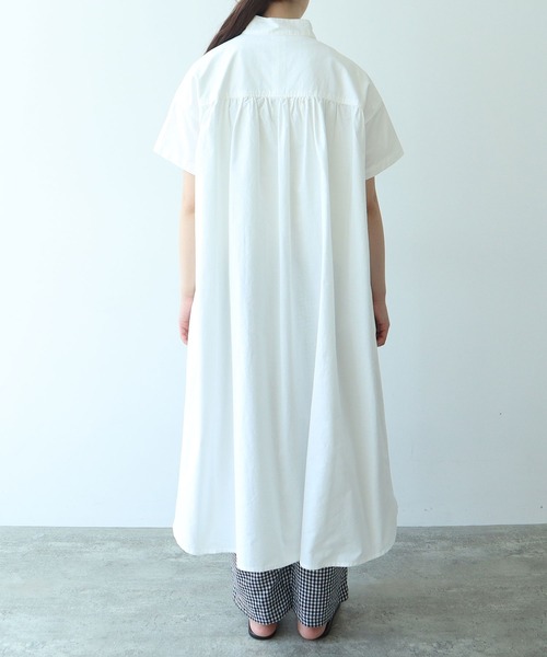 △オックス コック半袖ワンピース（ワンピース）｜bulle de