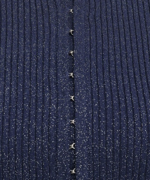 Andemiu（アンデミュウ）の「ラメホックペプラムニット327306（ニット