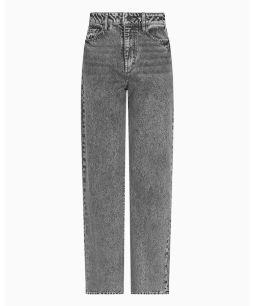 ARMANI EXCHANGE(アルマーニエクスチェンジ)の「【A|X アルマーニ エクスチェンジ】グレーウォッシュ デニムパンツ_J38 RELAXED(デニムパンツ・レディース・グレー・24inch/25inch/26inch/27inch/28inch/29inch)」の4枚目の写真