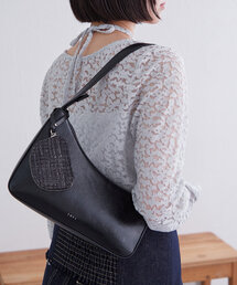 mystic | loti ポーチ付きムーンBAG(ハンドバッグ)