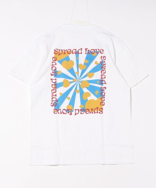 ARCHIVER(アーカイバ)の「【RS】【Spread Love】オリジナルプリント S/S T(Tシャツ/カットソー・レディース・ホワイト/ブラック・MEDIUM)」の3枚目の写真