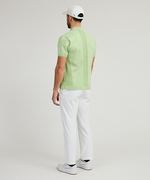 Saturdays Golf(サタデーズゴルフ)の「Knit SS Polo(ポロシャツ・メンズ・ネイビー/ブラック・L/S/M)」の5枚目の写真