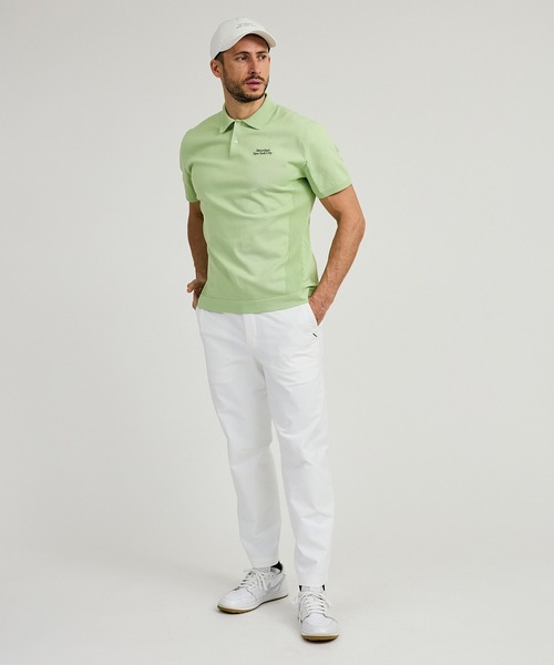 Saturdays Golf(サタデーズゴルフ)の「Knit SS Polo(ポロシャツ・メンズ・ネイビー/ブラック・L/S/M)」の7枚目の写真