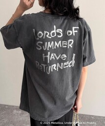 【GOOD ROCK SPEED/グッドロックスピード】BANDグリッタープリント半袖Tシャツ